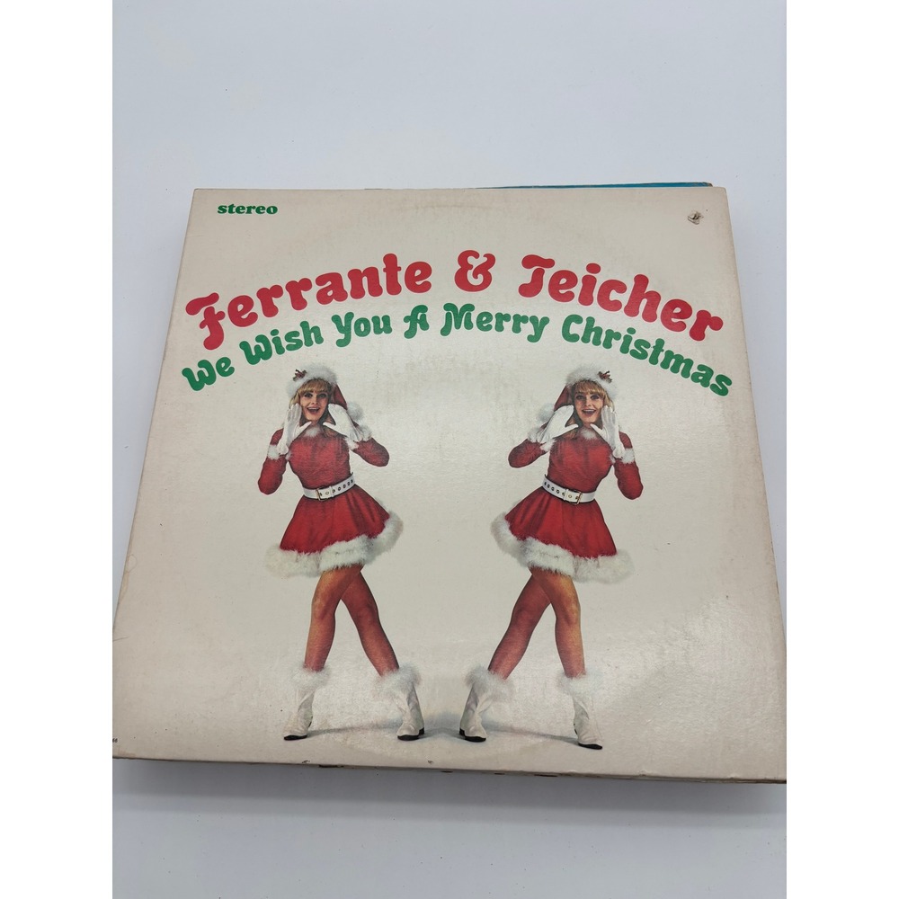 Ferrante Teicher We‎ Wish You A Merry Christmas Vinyl Record Album LP Stereo